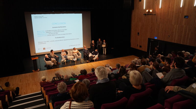 Conclusion des Rencontres du Croisic. Cli. OPCI